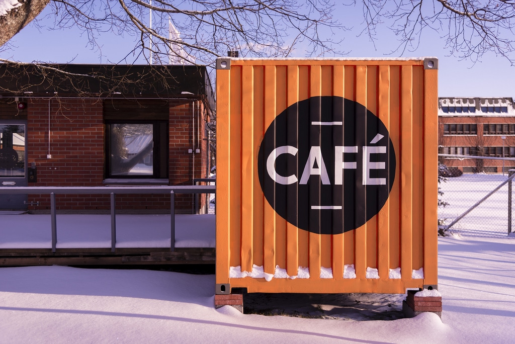 Strömforsin ruukki by Thomas Gartz container Cafes photo